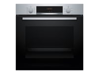 Bosch Serie | 4 Hba514bs3 - Ugn - Inbyggd - Fördjupning - Bredd: 56 Cm - Djup: 55 Cm - Höjd: 58.5 Cm - Med Självrengöring - Klass A+ - Rostfritt Stål