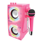Enceinte Tendance Bluetooth® portable avec micro et effets lumineux Barbie
