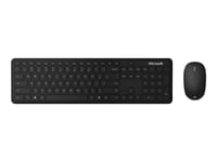 Microsoft Bluetooth Desktop - Pour business - ensemble clavier et souris - sans fil - Bluetooth 4.0 - Allemand - noir mat