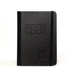 KaffeBox Brew Book - Daily Coffee Journal Hard Cover , Black