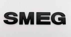 SMEG New 3d Matte Black Letters for Kettle Fridge Cooker Replacement Uk