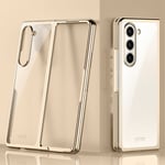 Samsung Galaxy Z Fold 5 5G Fodral med upphöjd ram - Guld