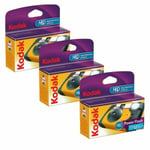 Kodak HD Power Flash Disposable Camera (39 Exp) - 3 Pack