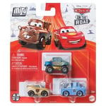 Disney Cars Mini Racers Mater Lightening McQueen Ivy 3pk