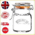 Best Kilner Clip Top Square Glass Jar - 70 ml, Airtight Food Storage in Uk