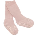 GObabyGO non-slip socks – dusty rose - 6-12m