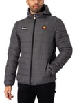 EllesseLombardy Padded Jacket - Dark Grey Marl