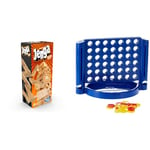 Hasbro Gaming Jenga Classic, Children's game that promotes reaction speed from 6 years Connect 4 Grab & Go Game