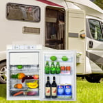 Smad 100L 3 Way Absorption Gas Fridge Freezer Motorhome Campervan RV Cabin Home
