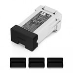 Skydd / Plugg för batterikontakter till DJI Mini 4 Pro / Mini 3 Pro / Mini 3 - Silikon - 3-pack
