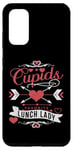 Galaxy S20 Romantic Lunch Lady Cupid's Favorite Valentines Day Quotes Case