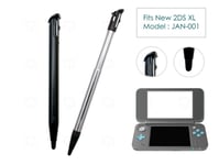 2 x Black Stylus 1 Extendable for New Nintendo 2DS XL/LL Plastic Replacement Pen