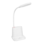 Led Desk Lamp Multi-functional Holder Phone Stand Table Light White