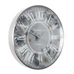 Thomas Kent Eden Design Large Wall Clock Pewter 21"