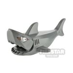 LEGO Animals Minifigure Shark with Gills and Metal Plate