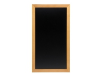Securit 56 x 100cm Lacquered Finish Long Wall Chalk Board - Teak, 560 x 1000 mm, Melamine, Metall, Harpiks, Tre, Svart, Tre