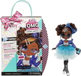 LOL Surprise OMG Present Surprise MISS GLAM Fashion Doll. With 20 Themed Surpris