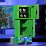 Ukonic - Mini frigo - Minecraft Creeper Cooler - Capacité de 8 L - silencieux- lumière abmient - 220 V / 12 V