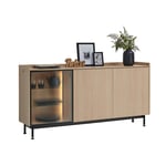 SIDEBOARD ekfärgad 180/89/40 cm 