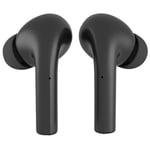 Moki MokiPods True Wireless In-Ear Headphones - Black Up to 2.5 Hours Battery Life / 12.5 Total with Charging Case