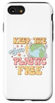 iPhone SE (2020) / 7 / 8 Keep The Sea Plastic Free Groovy Earth Day Case
