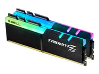 G.Skill Tridentz Rgb Series - Ddr4 - Sats - 32 Gb: 2 X 16 Gb - Dimm 288-Pin - 3000 Mhz / Pc4-24000 - Cl16 - 1.35 V - Ej Buffrad - Icke Ecc