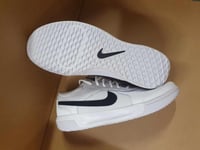 Nike Court Lite Zoom 3 Hard Court Tennis Shoes, Mens Trainers UK Size 10.5 White