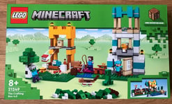Lego 21249 Minecraft The Crafting Box 4.0 605 pcs age 8+ ~NEW lego sealed~