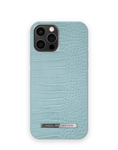 Basic Atelier Case iPhone 12 Pro Max Soft Blue Croco