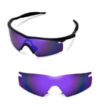 Walleva Polarized Purple Replacement Lenses For Oakley M Frame Strike Sunglasses