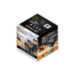 Comfy Nest CN-AFD45NB: 2400W Black Double Basket Digital Air Fryer - 9L