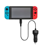 Subsonic - Chargeur allume-cigare - Chargeur voiture type C pour Nintendo Switch console et accessoires - Car Charger Noir