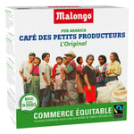 Café Dosettes Compatibles Malongo Pur Arabica Malongo Cafe - La Boite De 16 Dosettes