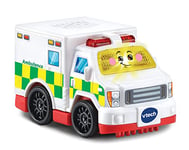 VTech Toot-Toot Drivers Ambulance, Toy Car for 1 Year Old, Pretend Play with Lights & Sounds, Interactive Toddlers Toy for 12 Months, 2, 3, 4 +, English Version, White