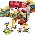 Mega Construx Pokemon Creative Box Pikachu and Eevee [450 pieces] GMD35