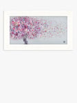 John Lewis Sara Otter 'Love Blossoms' Framed Print, 27 x 47cm, Purple/Multi