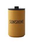 Thermo/Insulated Cup Yellow Design Letters