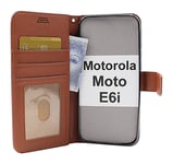 New Standcase Wallet Motorola Moto E6i (Brun)