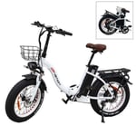 Fällbar elcykel DRVETION CT20 - Avtagbart Samsung-batteri 20AH - Räckvidd 110km - Motor 750W - Färgskärm - 7 växlar