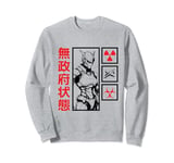 Manga Anime Art Ninja Robot Street Style Streetwear Graphic Sweatshirt