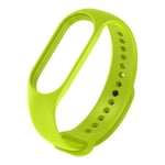 Strap for Xiaomi Mi Smart Band 6, Adjustable Colourful Replacement Watch Bracelet, Soft Breathable TPU Watch Band Waterproof Sport Strap Accessory for Mi Smart Band 6 - Lime Green