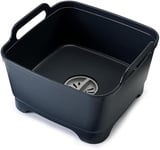 Wash & Drain Kitchen Washing Up Bowl With Handles And Draining Plug 9 Litres