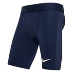 Nike Pro Compression Tights Dri-fit Strike - Navy/vit, storlek XX-Large
