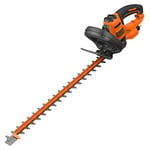BLACK + DECKER | Hedge Trimmer 60cm 600W Corded with Saw Blade BEHTS501