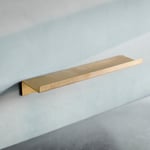 Bastant Design liten hylla i borstad mässing