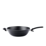 Fissler Adamant/Asia Poêle wok en aluminium avec revêtement (26 cm – 3,8 l) – Grande poêle à frire Asia, anti-adhésive, anti-rayures, fabriquée en Allemagne – Induction