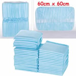56x56cm 100 Super Absorbent Puppy Training Pads Trainer Toilet Wee Mats For Dogs