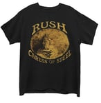 Rush Caress Of Steel Neil Peart Geddy Lee Official Tee T-shirt Mens