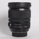 Sigma Used 24-105mm f/4 DG OS HSM Art Lens Nikon F