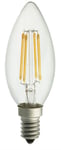 LED E14 Kron 2200K 350lm 4W(30W)